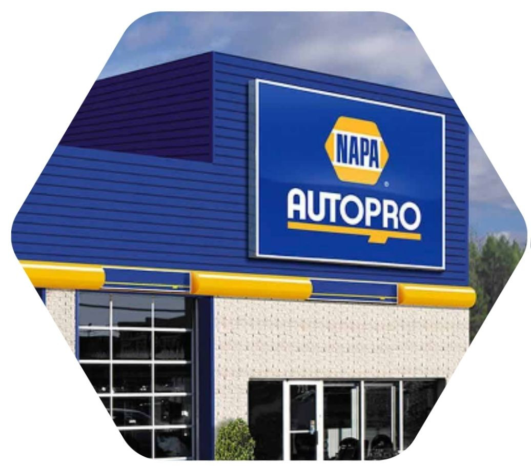 Representation of a NAPA AUTOPRO auto service centre